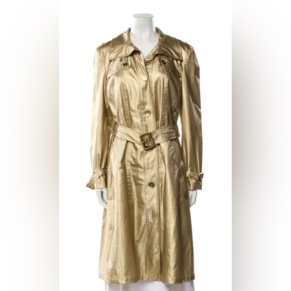 Burberry Jackets & Blazers - Burberry Gold Women's Trench Coat